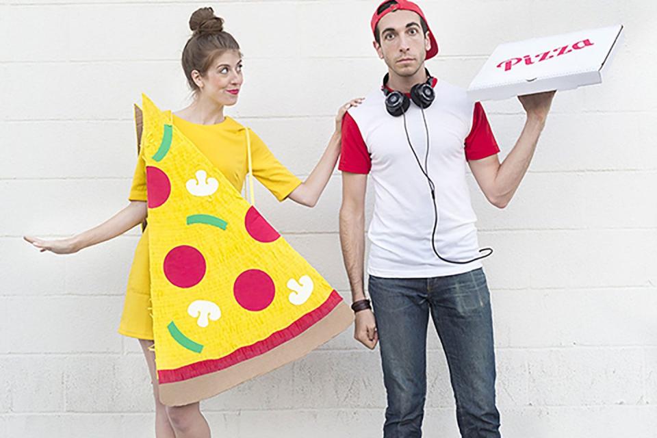 <p>Share a <a href="https://heyletsmakestuff.com/costumes-made-with-the-cricut/" rel="nofollow noopener" target="_blank" data-ylk="slk:slice of pizza;elm:context_link;itc:0;sec:content-canvas" class="link ">slice of pizza</a> with your bestie this Halloween. Delivery guy not included.</p>