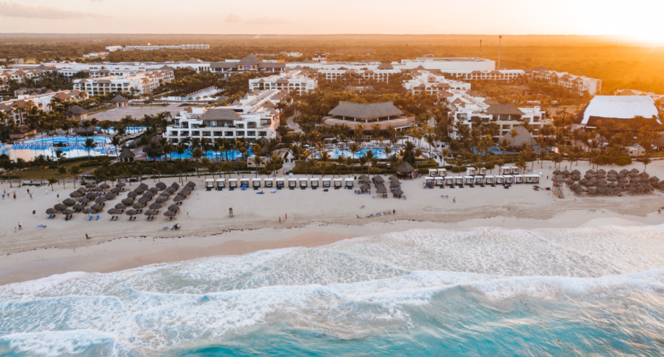 The group of seven students fell ill while staying at the Hard Rock Hotel & Casino in Punta Cana. Source: Google Maps/Hard Rock Hotel & Casino Punta Cana