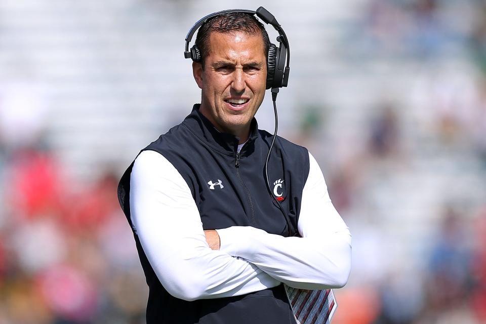 Coach Luke Fickell and Cincinnati could miss the playoff even with a 13-0 record.