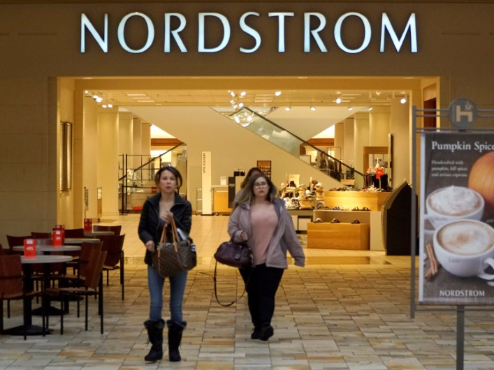 FILE PHOTO: The Nordstrom store is pictured in Broomfield, Colorado, February 23, 2017. REUTERS/Rick Wilking/File Photo                      