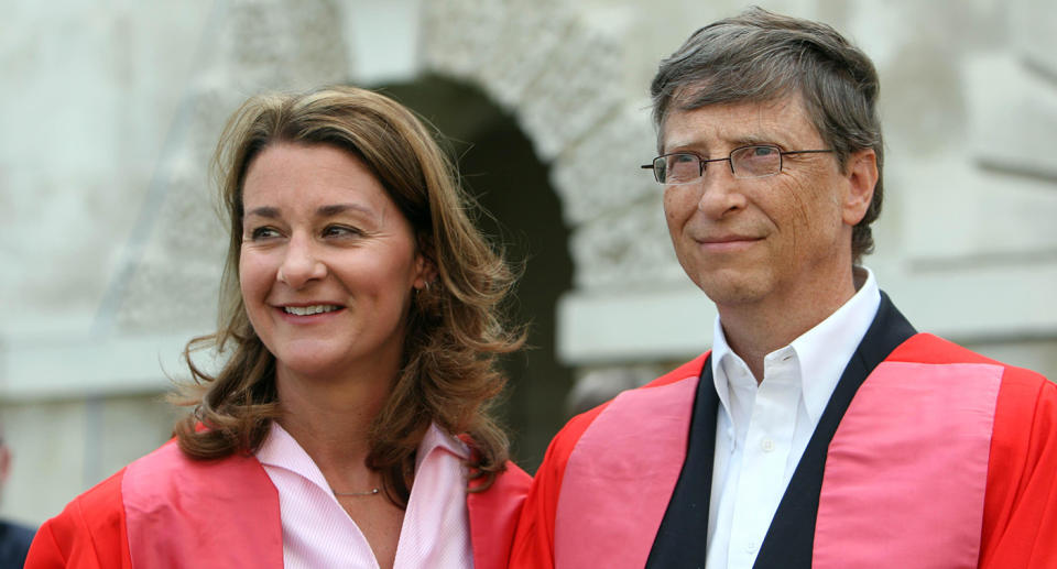 Bill and Melinda Gates photograpped in 2009.