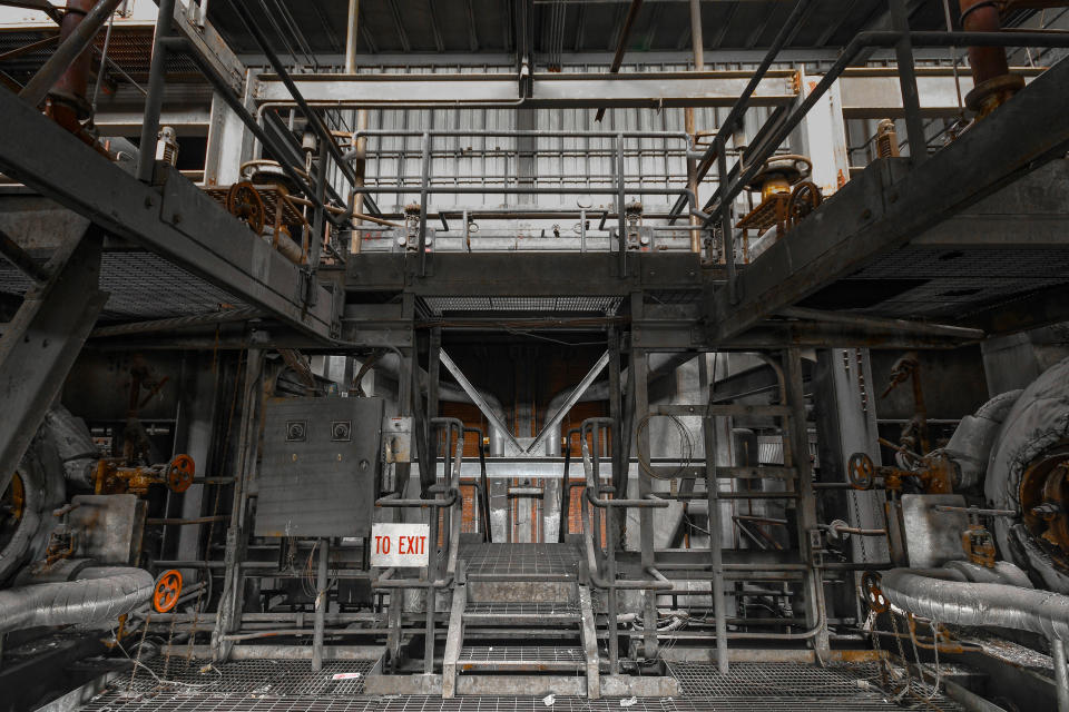 Photographer documents once-vibrant industrial operations now abandoned