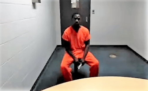 Rashad Trice appears in court in July 2023.