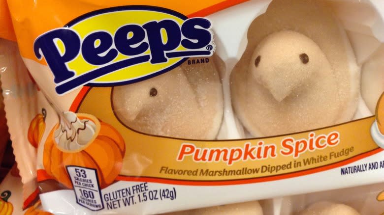 Pumpkin Spice Peeps