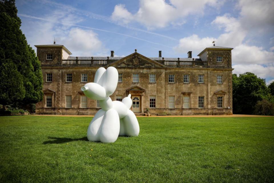 Swindon Advertiser: Lydiard Park will be hosting a balloon dog sculpture as part of The Big Dog Art trail in Swindon this year Credit: Simon Ward