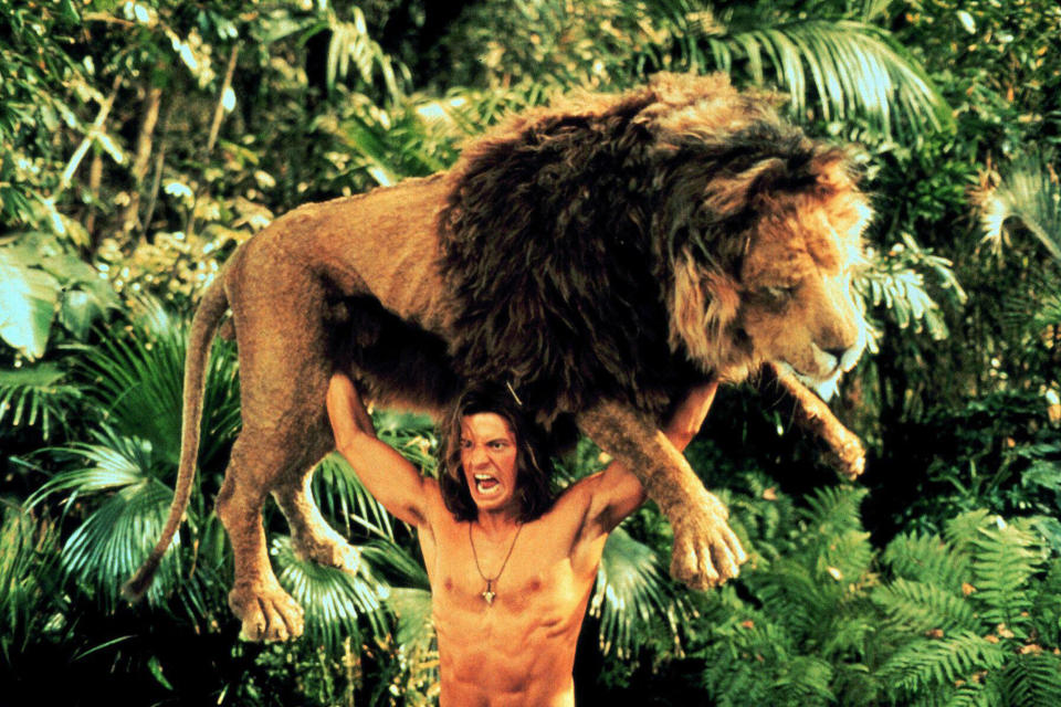FRASER,LION, GEORGE OF THE JUNGLE, 1997 (Alamy Stock Photo)