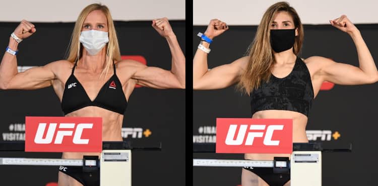 Holly Holm vs Irene Aldana - UFC Fight Island 4