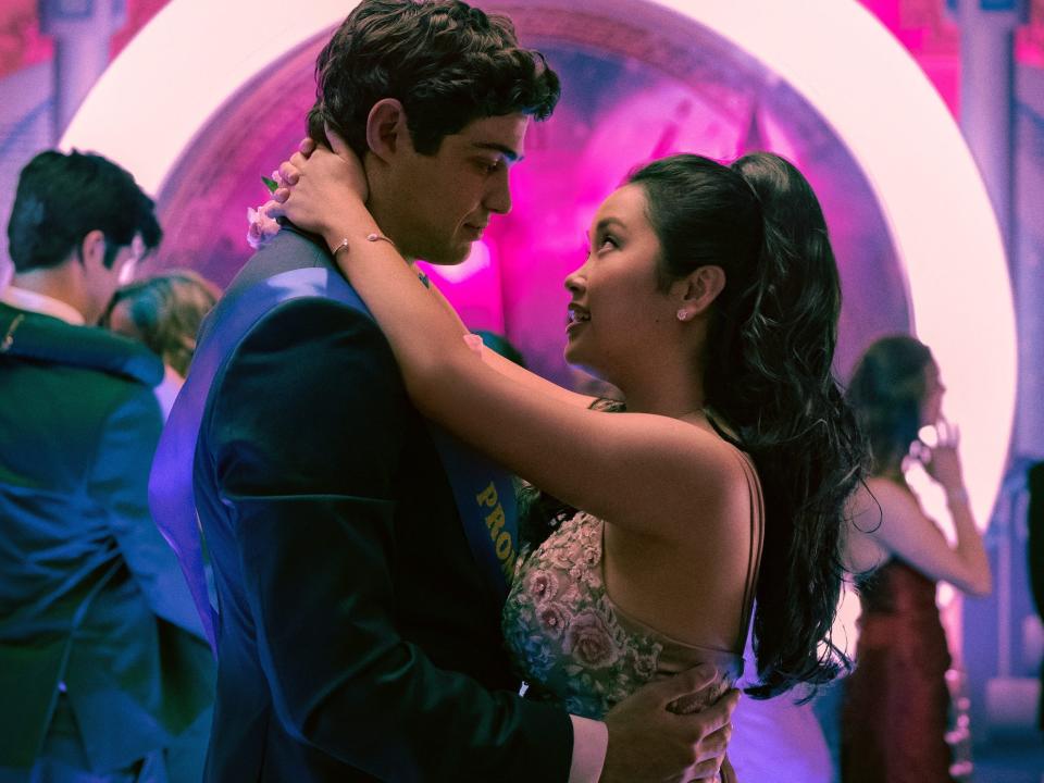 to all the boys 3 always and forever peter and lara jean prom