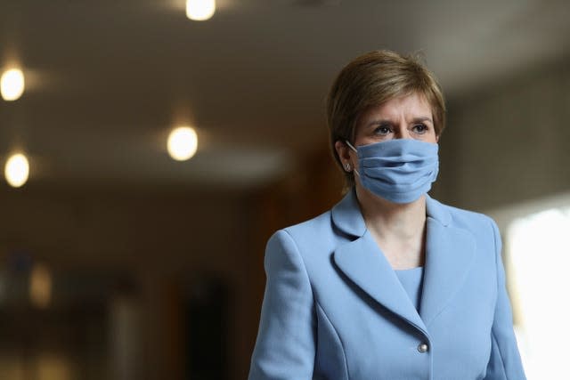 Scotland's First Minister Nicola Sturgeon