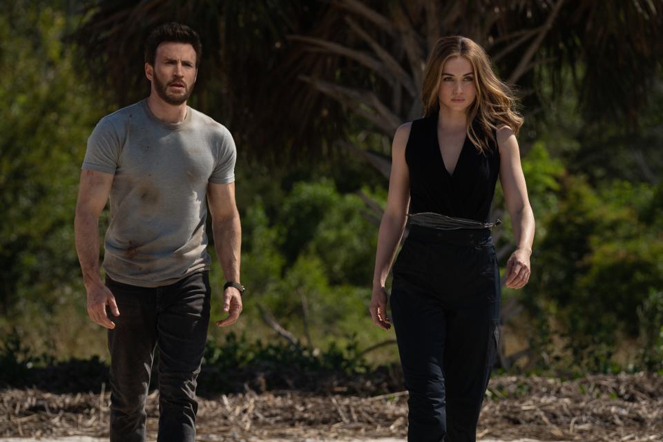 In "Ghosted," Chris Evans and Ana de Armas turn up on an exotic island – but it was largely a computer-generated paradise.