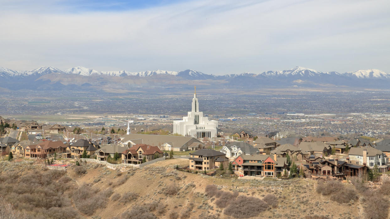 The Temple is the center of holy activities and life changing events for followers of the the Latter Day Saints religion.