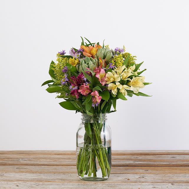 <p><a href="https://go.redirectingat.com?id=74968X1596630&url=https%3A%2F%2Fbouqs.com%2Fflowers%2Fsucculents%2Fsucculents-daisies-alstroemeria&sref=https%3A%2F%2Fwww.housebeautiful.com%2Fentertaining%2Fholidays-celebrations%2Fg4365%2Fmothers-day-flowers-ideas%2F" rel="nofollow noopener" target="_blank" data-ylk="slk:Shop Now;elm:context_link;itc:0;sec:content-canvas" class="link ">Shop Now</a></p><p>Wild About U Bouquet</p><p>bouqs.com</p><p>$66.00</p><span class="copyright">the bouqs</span>