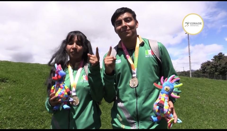 Los Juegos Parapanamericanos arrancaron favorablemente para México. Amairany Rubio, junto a su guía Emiliano Gómez, consiguió la presea de oro en los 100 metros planos