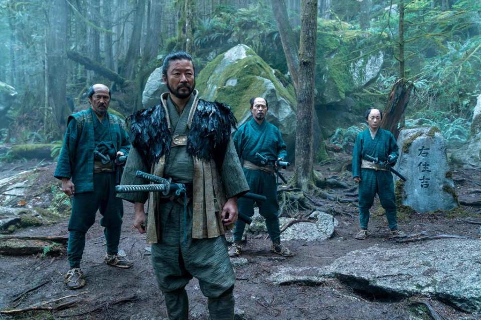 Tadanobu Asano as Kashigi Yabushige in “Shōgun” (Katie Yu/FX)