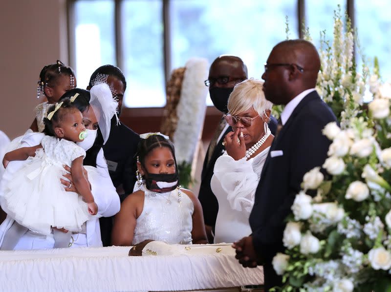 Funeral of Rayshard Brooks at Ebenezer Baptist Church in Atlanta