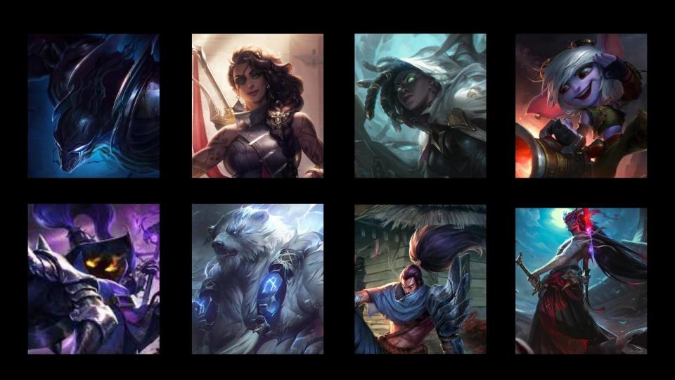 Nocturne, Samira, Senna, Tristana, Veigar, Volibear, Yasuo, and Yone get buffs in 12.2. Source: Riot Games.