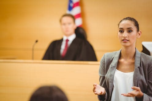   <span class="attribution"><a class="link " href="https://www.shutterstock.com/image-photo/serious-lawyer-make-closing-statement-court-244312531?src=KAsAoqiZWVHSL7p7v2Y-pQ-1-7" rel="nofollow noopener" target="_blank" data-ylk="slk:Wavebreakmedia/Shutterstock.com;elm:context_link;itc:0;sec:content-canvas">Wavebreakmedia/Shutterstock.com</a></span>