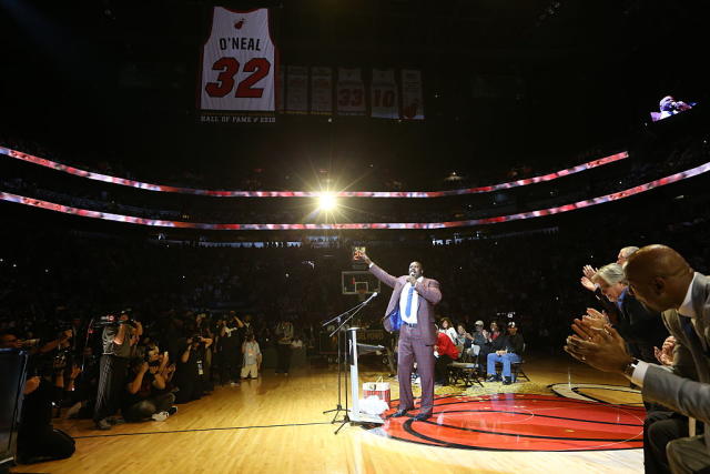 Miami Heat to retire Shaquille O'Neal's No. 32 jersey on Dec. 22