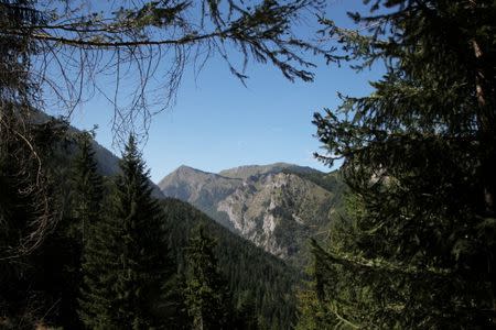 A general view is seen from the village of Haxhaj in Kosovo, near the border with Montenegro, August 28, 2016. REUTERS/Hazir Reka