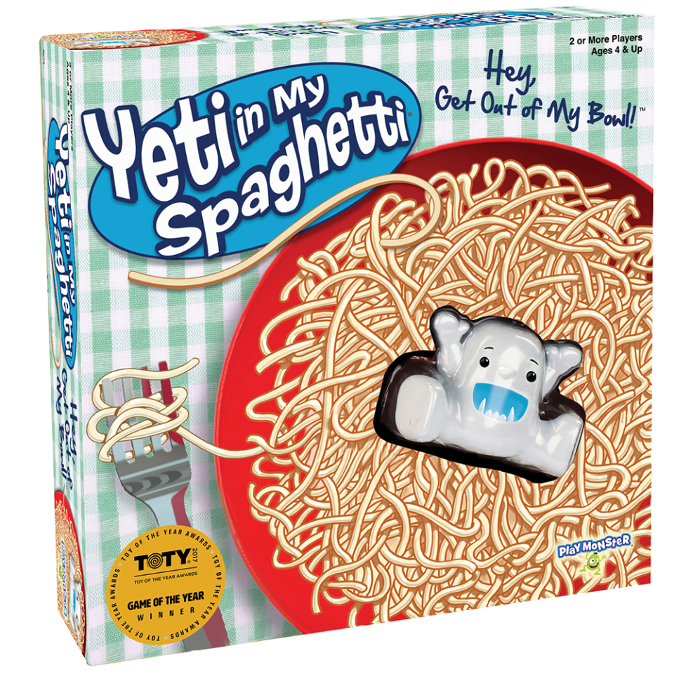 Yeti in My Spaghetti is a fun and silly game for the whole family. (Photo: Amazon)