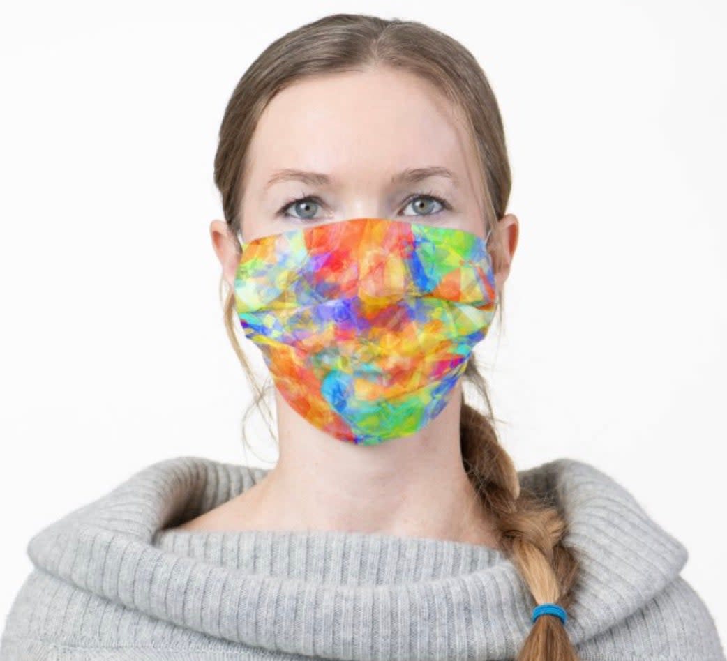 Pattern Cloth Face Mask