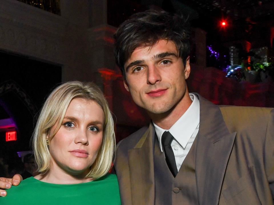 Jennifer Salke, Emerald Fennell and Jacob Elordi at the after party for the Los Angeles premiere of 