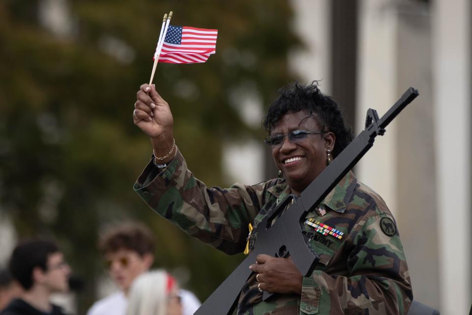 Tallahassee's annual Veterans Day parade took place downtown Thursday, Nov. 11, 2021. 