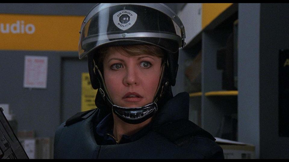 Nancy Allen in RoboCop (credit: Orion Pictures)