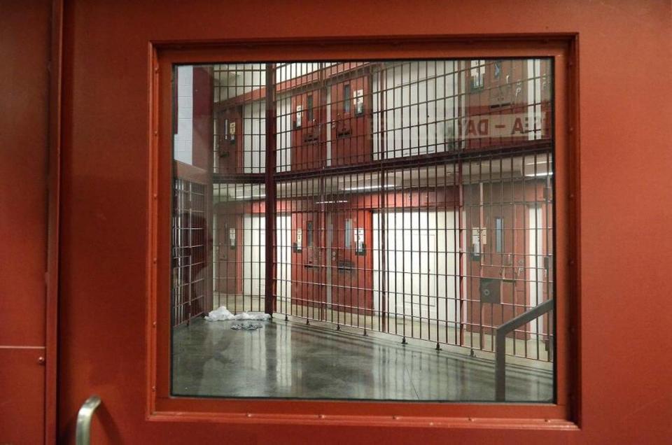 A cell block at Lanesboro Correctional Institution in 2015.