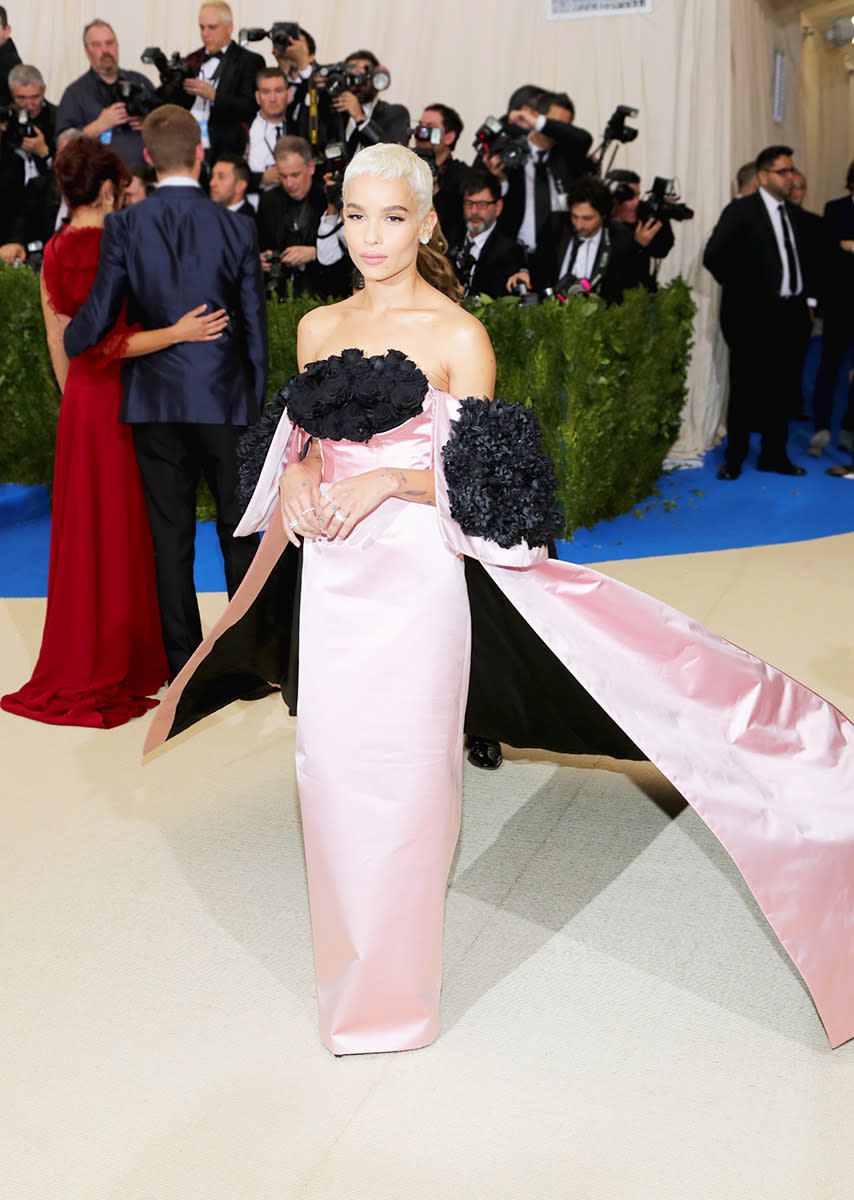 Zoe Kravitz In Oscar de la Renta