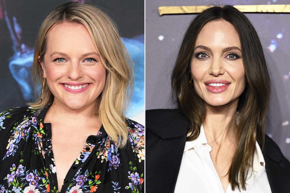 <p>Steve Granitz/FilmMagic; Karwai Tang/WireImage</p> Elisabeth Moss; Angelina Jolie