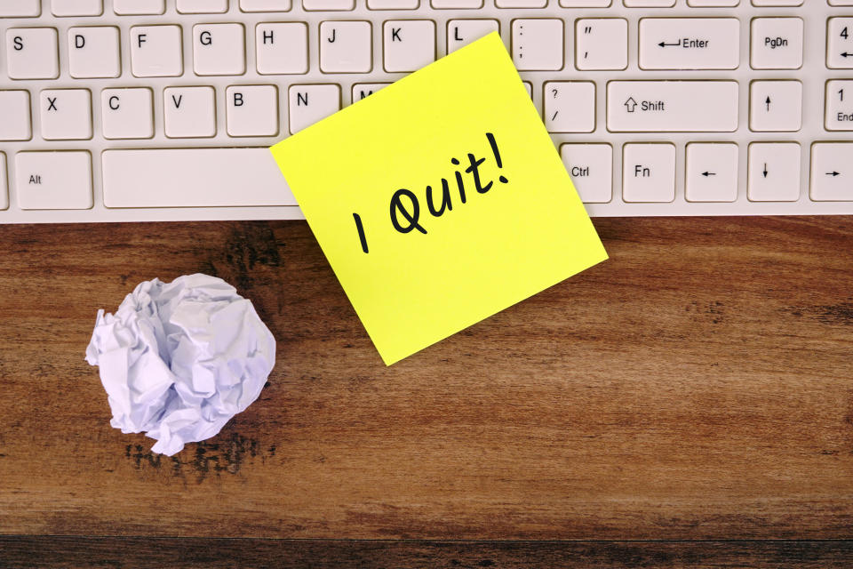 How to know when to quit your job. Source: Getty