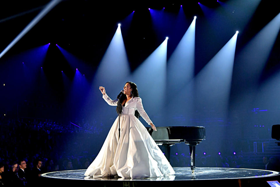 Demi Lovato performs at the 2020 Grammy Awards.<p>Photo: Emma McIntyre/Getty Images for The Recording Academy</p>