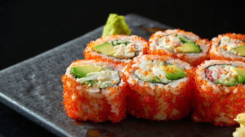 california sushi roll