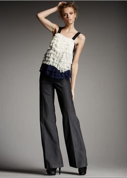 Diane von Furstenberg Denim High-Waist Jeans, $265