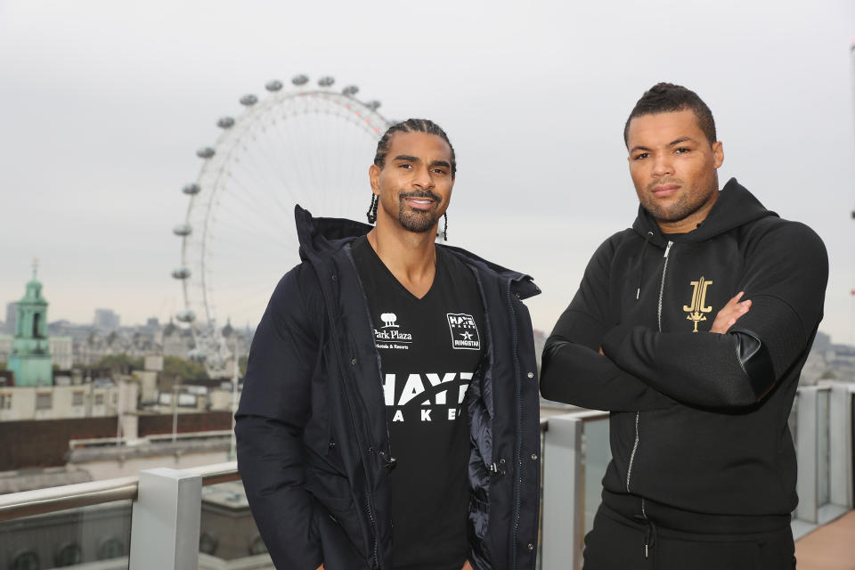 David Haye and Joe Joyce