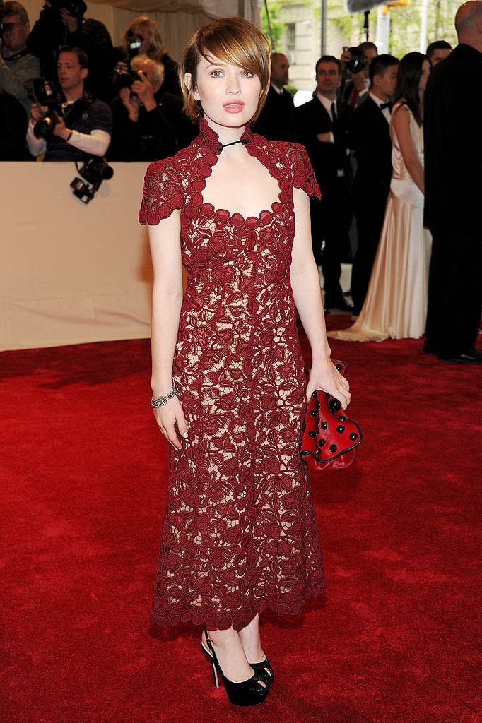 Emily Browning TheMET Gala