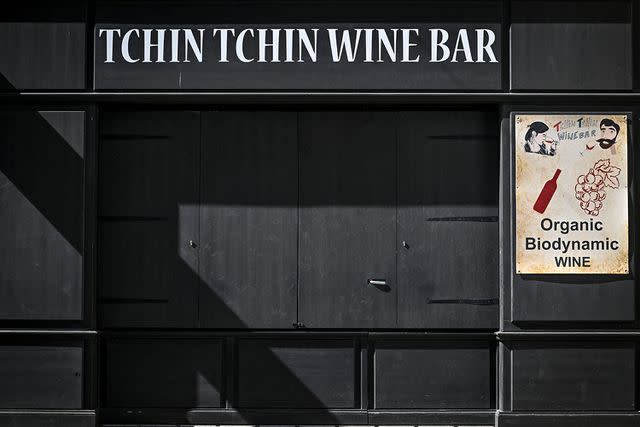 <p>UGO AMEZ/SIPA/Shutterstock</p> Tchin Tchin Wine Bar in Bordeaux.