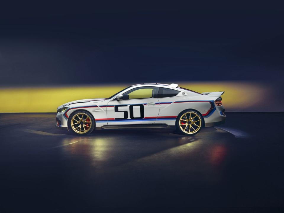 <p>That 3.0-liter produces 553 horsepower, making the 3.0 CSL the most powerful road-legal BMW M car ever.</p>