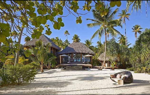 The pair are said to have spent the past week holidaying at The Brando resort in French Polynesia. Photo: Instagram