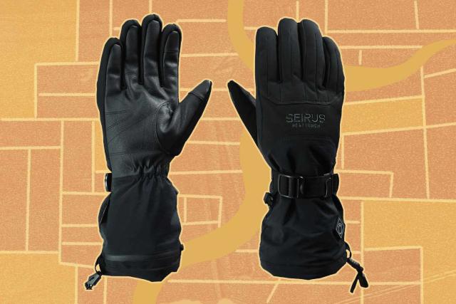 seirus heated ski gloves