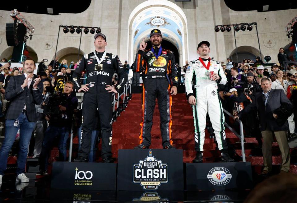 nascar clash at the coliseum