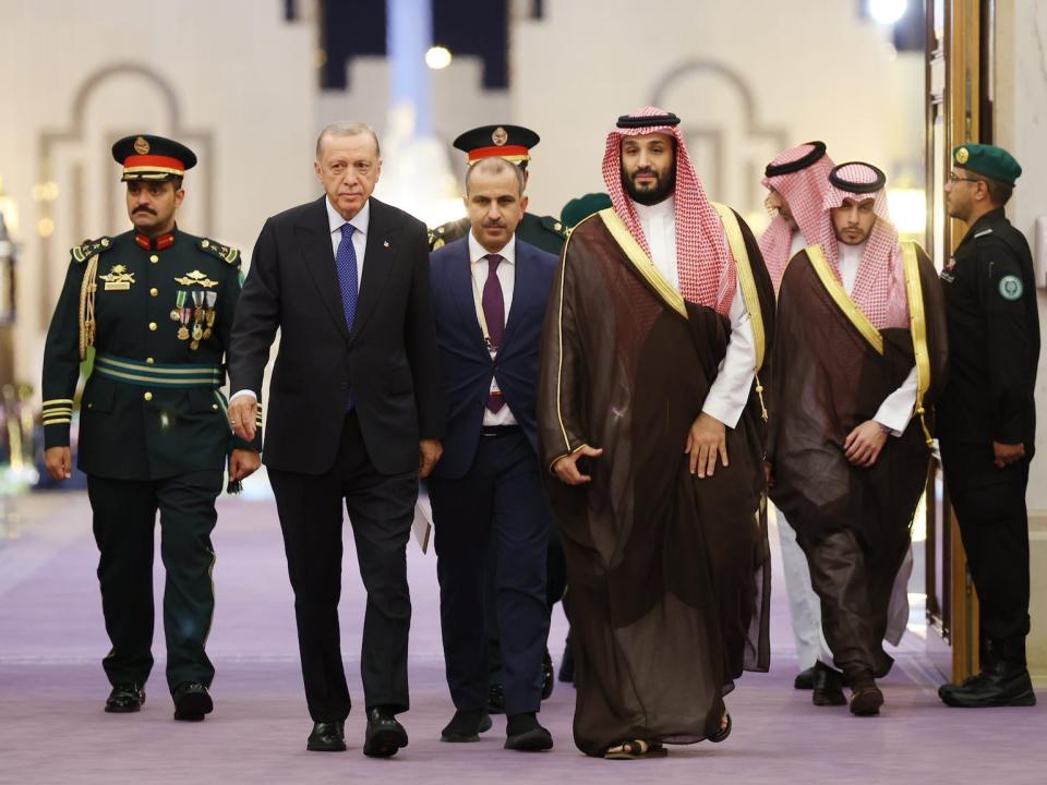 Turkey Recep Tayyip Erdogan Saudi Arabia Mohammed bin Salman