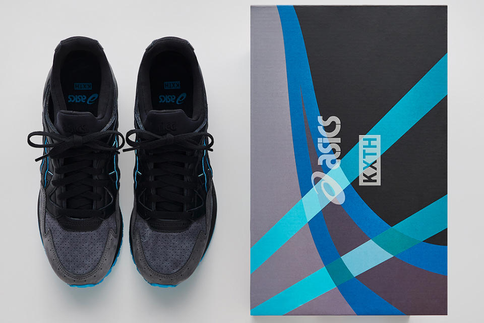 The custom packaging for the Ronnie Fieg for Asics Gel-Lyte 5 “Leatherback.” - Credit: Courtesy of Kith