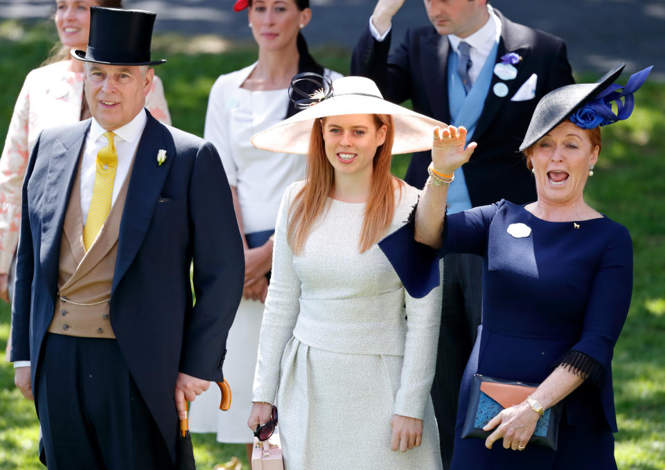 While Fergie is notoriously close to her ex-husband Prince Andrew, the royal family haven’t been quite as willing to keep up the relationship. Photo: Getty