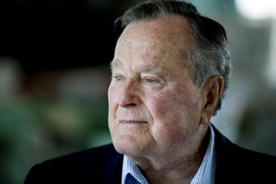 George H.W. Bush, the 41st president of the United States and the father of the 43rd, who was denied a 2nd term after support for his presidency collapsed under the weight of an economic downturn and his seeming inattention to domestic affairs, died on November 30, 2018 at 94.