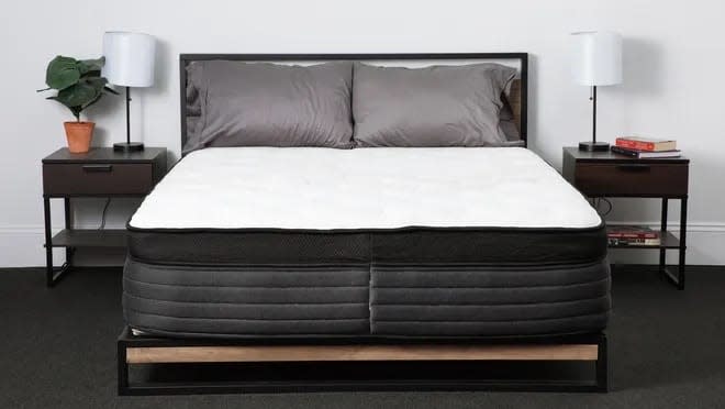 The Nolah Evolution mattress in a bedroom setup.