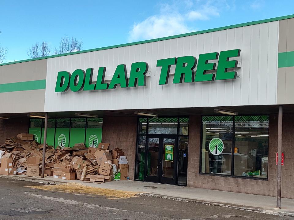 Employees were busy unboxing items and stocking shelves Thursday at the new Dollar Tree store on Bolivar Road in Wellsville. The store was preparing to open to customers Friday morning, according to a sign on the door and a store official.