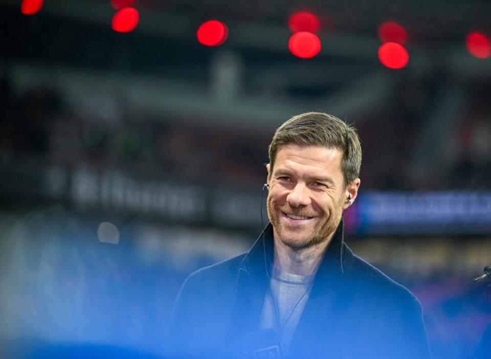 Bayer Leverkusen manager Xabi Alonso (AFP via Getty Images)