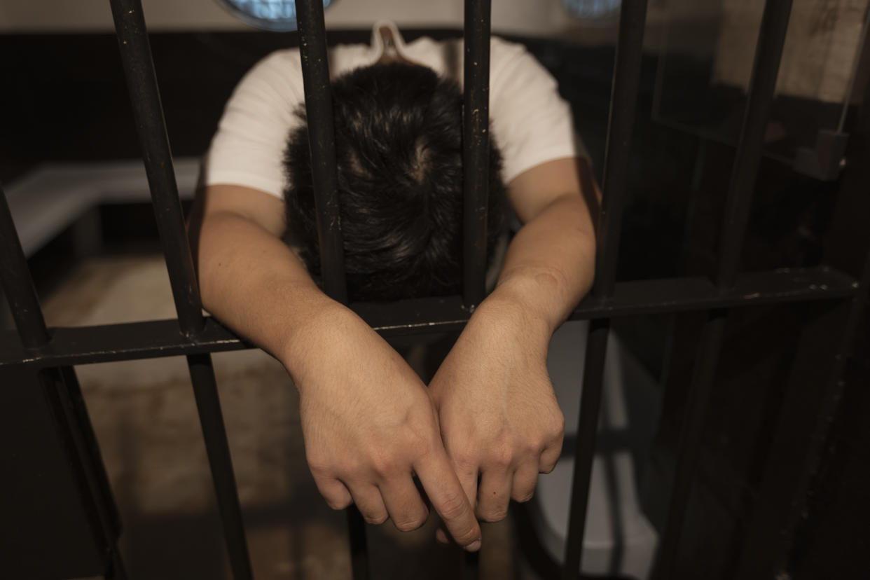 Imagen genérica de un hombre en prisión (Foto:Getty)
